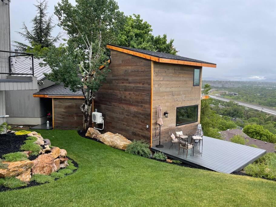 Luxury Alpine Treehouse Villa Holladay Exterior photo